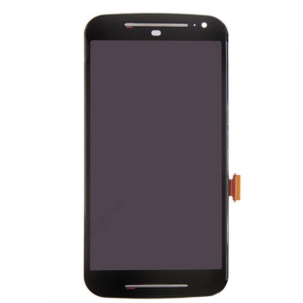 3 in 1 (LCD + Frame + Touch Pad) Digitizer Assembly for Motorola Moto G2(Black) Other Replacement Parts Motorola Moto G2